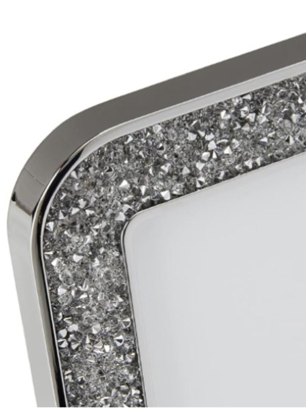 NWT SWAROVSKI Minera  Frame, Silver-Tone Metal with Crystal Accents 4 x 6 photo - Picture 8 of 9